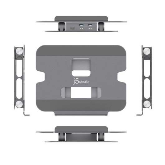 j5create Soporte de acoplamiento multiángulo 4K