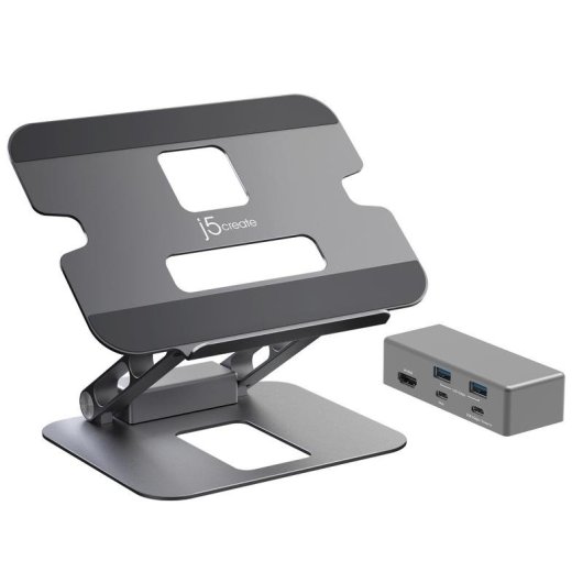 j5create Soporte de acoplamiento multiángulo 4K