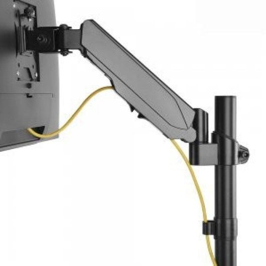 Maclean Mc-775 Soporte de Escritorio para Monitor 32" VESA 100x100 Max 8Kg Gris