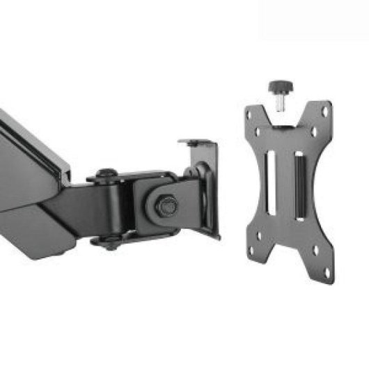 Maclean Mc-775 Soporte de Escritorio para Monitor 32" VESA 100x100 Max 8Kg Gris