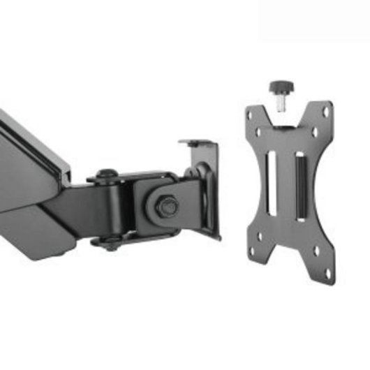 Maclean Mc-775 Soporte de Escritorio para Monitor 32" VESA 100x100 Max 8Kg Gris