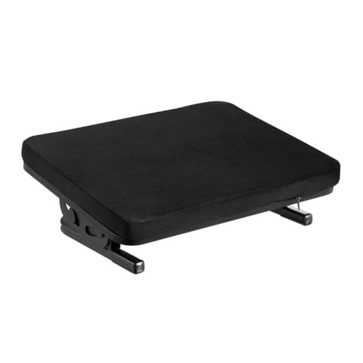 Maclean MC-460 Reposapiés Ergonómico con Cojín Extraíble y Ángulo de Inclinación Ajustable +20 a -20º