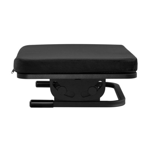 Maclean MC-460 Reposapiés Ergonómico con Cojín Extraíble y Ángulo de Inclinación Ajustable +20 a -20º
