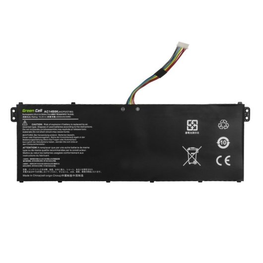 Bateria de reposição para laptop Green Cell Ac72