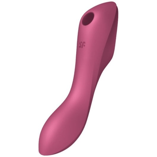 Satisfyer - Curvy Trinity 3 Estimulador Y Vibrador Rojo