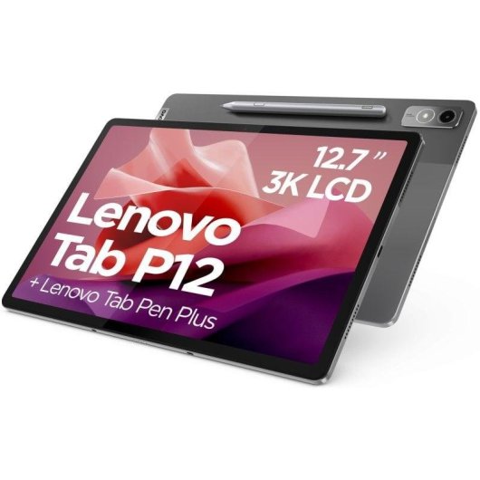 Tablet Lenovo Tab P12 WiFi 12,7" 8GB 256GB Gris Stylus Pen