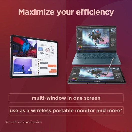 Tablet Lenovo Tab P12 WiFi 12,7" 8GB 256GB Gris Stylus Pen