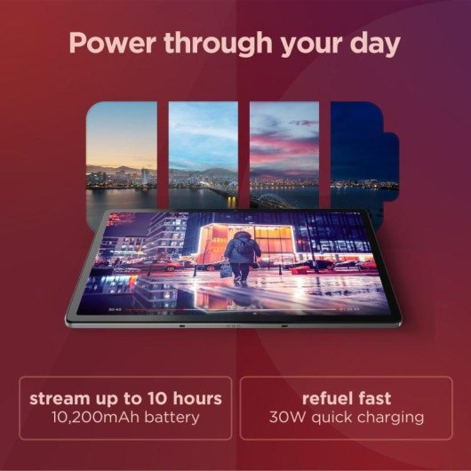 Tablet Lenovo Tab P12 WiFi 12,7" 8GB 256GB Gris Stylus Pen