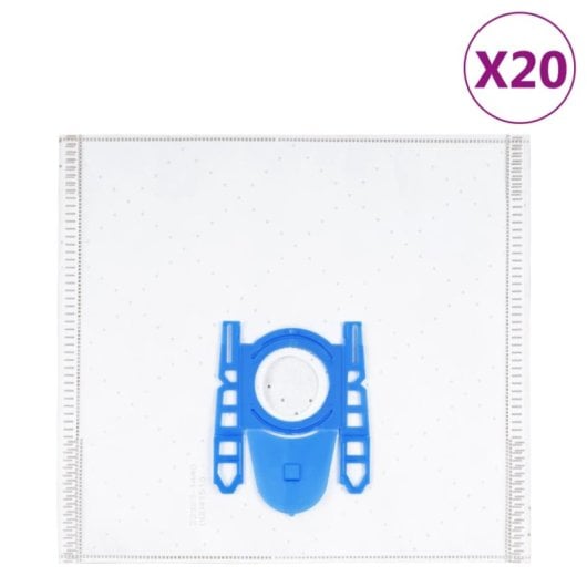 Vidaxl Bolsas De Aspiradora Para Bosch/siemens Defgh 20 Uds