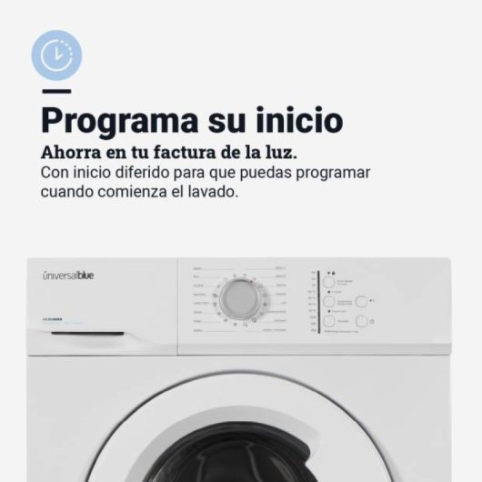 Universal Blue ARUBA 4008W Lavadora Carga Frontal 8Kg E Blanca
