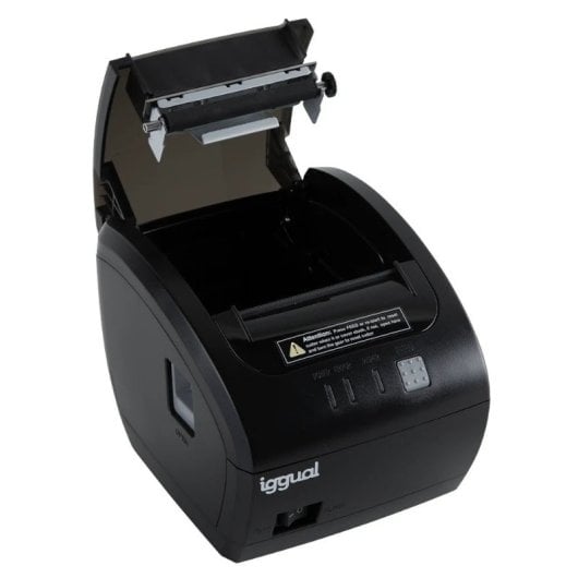 Iggual TP EASY 80 Impressora de Talões Térmica USB/RJ11 Preta