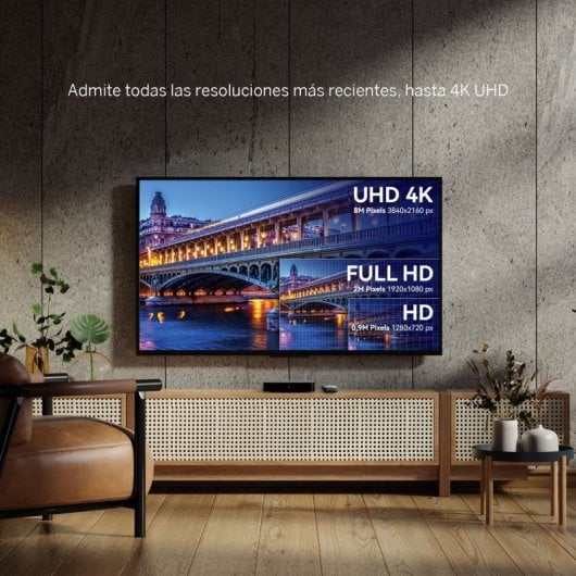 Thomson Streaming Box 240G Android TV UltraHD 4K 8GB Preto