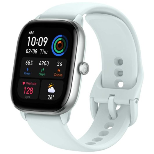 Amazfit GTS 4 Mini Smartwatch Blu Menta