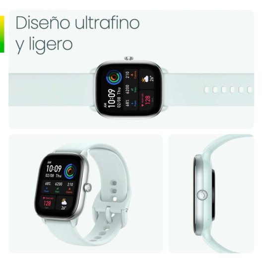 Amazfit GTS 4 Mini Smartwatch Blu Menta