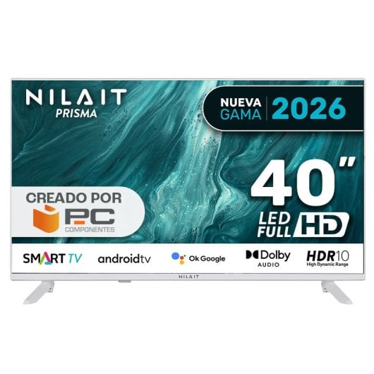 Nilait Prisma 40FC7002NW 40" LED Frameless Full HD White