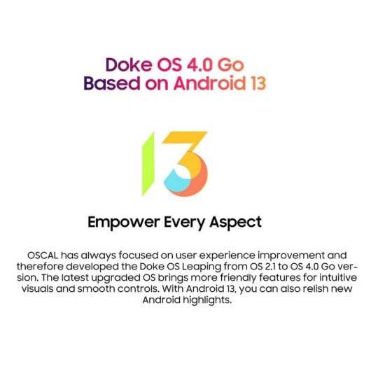 OSCAL FLAT 1C 2GB/32GB/6.56" Azul