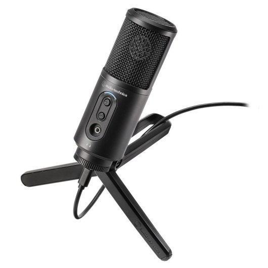 Audio-Technica ATR2500X-USB Micrófono USB de Condensador Cardioide Negro