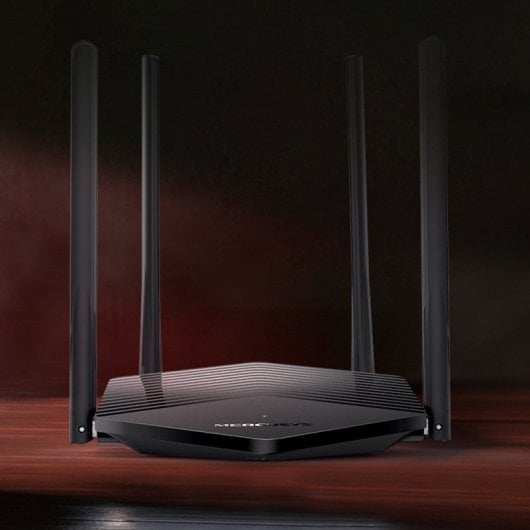 Mercusys MR60X Router WiFi 6 Doble Banda AX1500 MU-MIMO WPA3