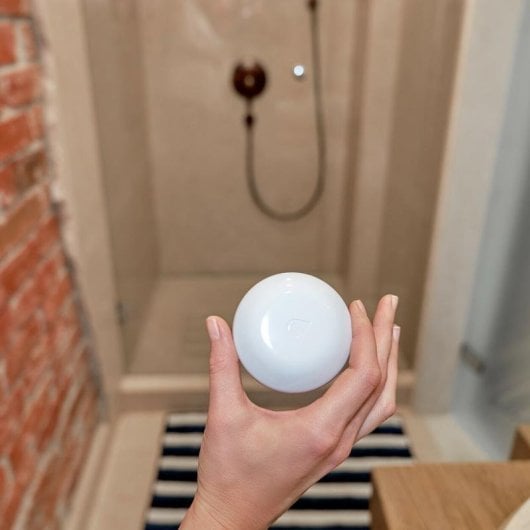 Détecteur de fuite d’eau Shelly Flood Sans fil Wi-Fi Notification intelligente Autonomie longue