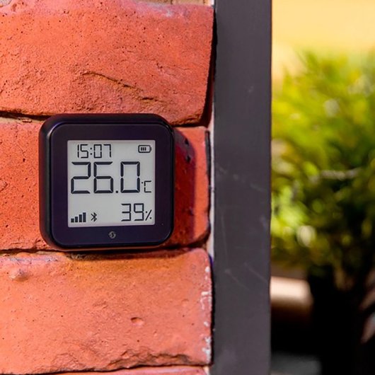 Shelly Detector Humedad Y Temperatura Gen3 Matte Black