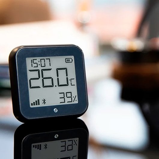 Shelly Detector Humedad Y Temperatura Gen3 Matte Black