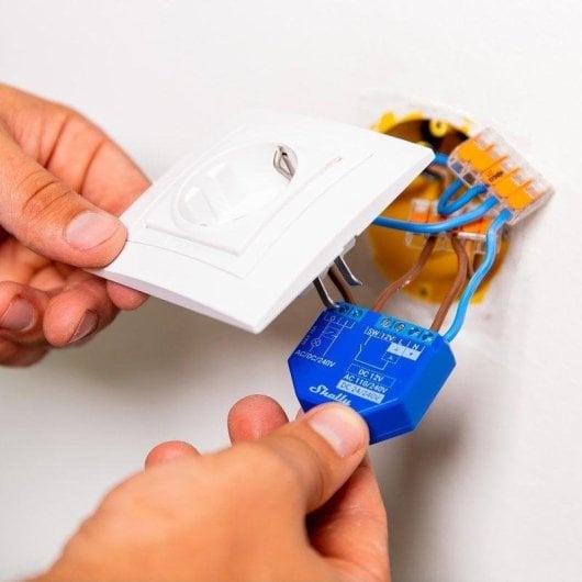 Relais Wi-Fi Shelly Plus 1 Bluetooth Zigbee Contrôle universel, Protection thermique