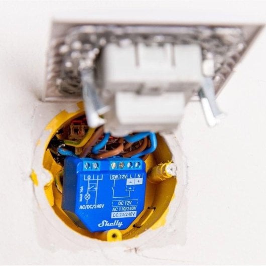 Relais Wi-Fi Shelly Plus 1 Bluetooth Zigbee Contrôle universel, Protection thermique