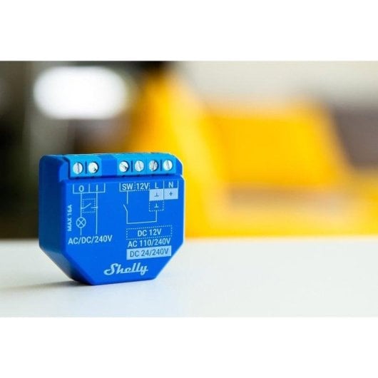 Relais Wi-Fi Shelly Plus 1 Bluetooth Zigbee Contrôle universel, Protection thermique