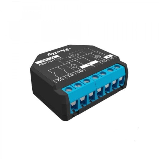 Shelly Módulo Sswitch Wi-fi Bt Plus 2pm