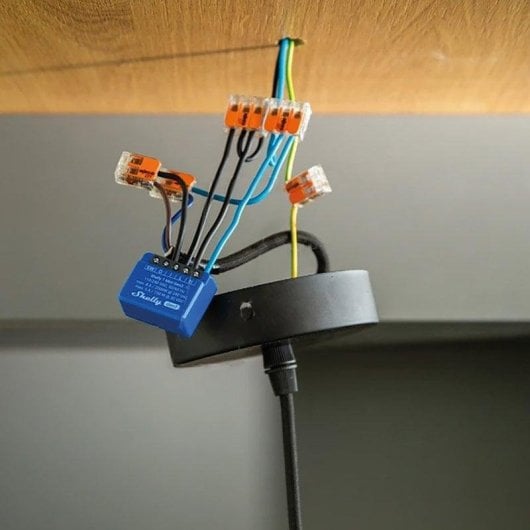 Relais Wi-Fi Shelly 1 Mini Gen3 Wi-Fi Bluetooth Contrôle universel, Encastrable, Protection thermique