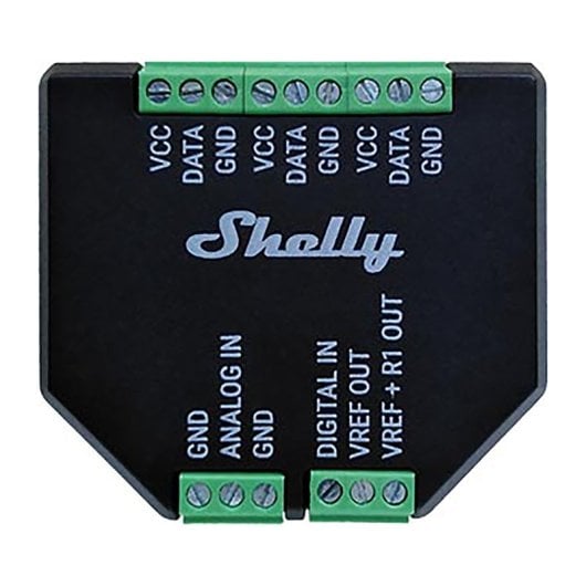 Shelly Módulo Switch Wi-fi Temperatura e Humidade Plus Addon