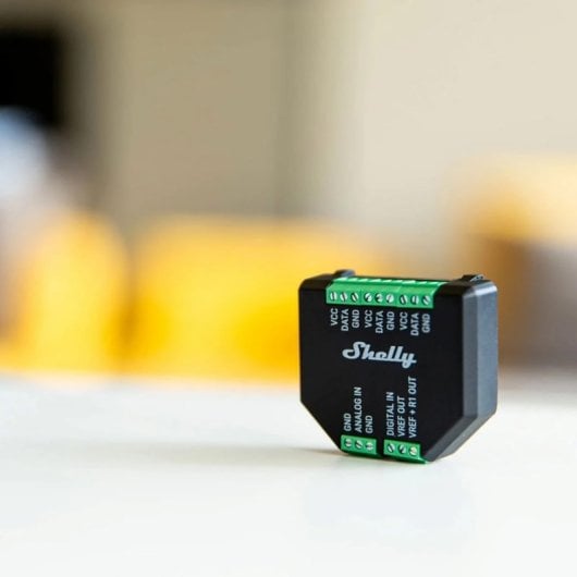 Shelly Módulo Switch Wi-fi Temperatura e Humidade Plus Addon