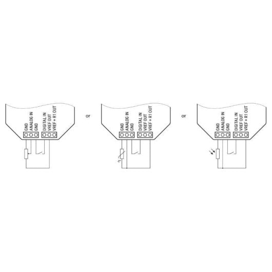 Relais Wi-Fi Shelly Plus Add-On Capteur température et humidité, Intérieur/Extérieur
