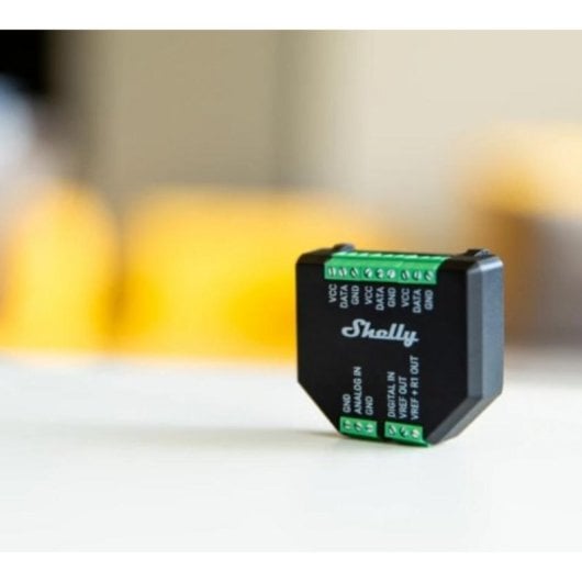 Relais Wi-Fi Shelly Plus Add-On Capteur température et humidité, Intérieur/Extérieur