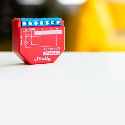 Shelly Módulo Switch Wi-fi Bt Plus 1pm