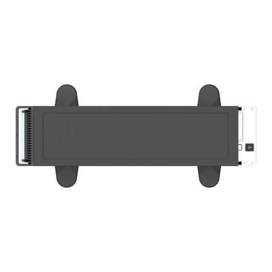 UNYKAch WS-SR630 Dual Form Workstation & IDC Rack Box Schwarz/Silber