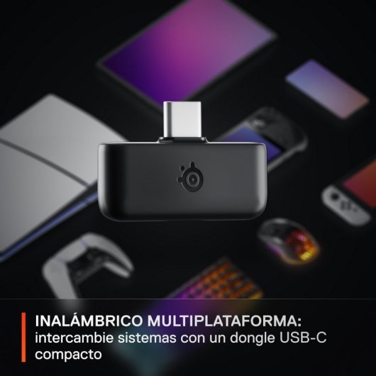 SteelSeries Arctis Nova 5 Auriculares Gaming Inalámbricos 60h 100+ Presets Bluetooth PC/PS5 Negro