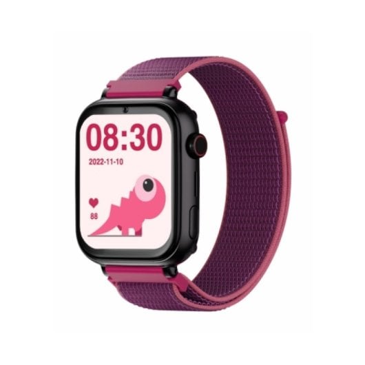 Save Family Correa Recambio Tela Frambuesa Compatible Con Los Modelos Savewatch + Senior Enjoy Superior