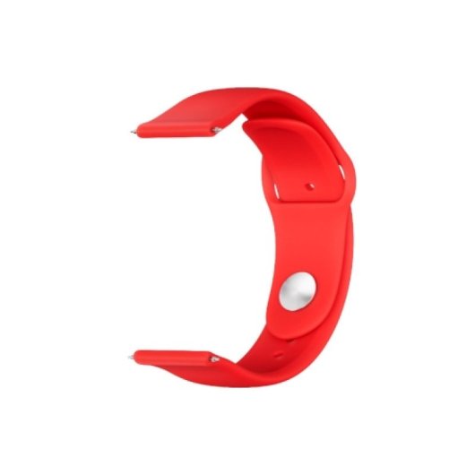 Bracelet de rechange en silicone rouge Save Family compatible avec les modèles Savewatch + Senior Enjoy Superior