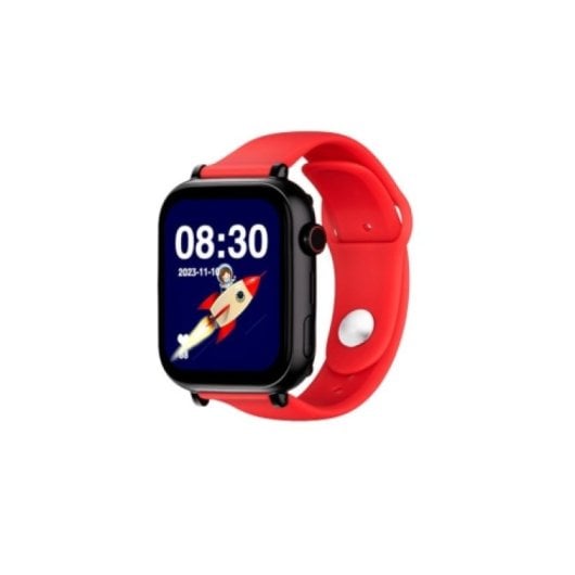 Bracelet de rechange en silicone rouge Save Family compatible avec les modèles Savewatch + Senior Enjoy Superior