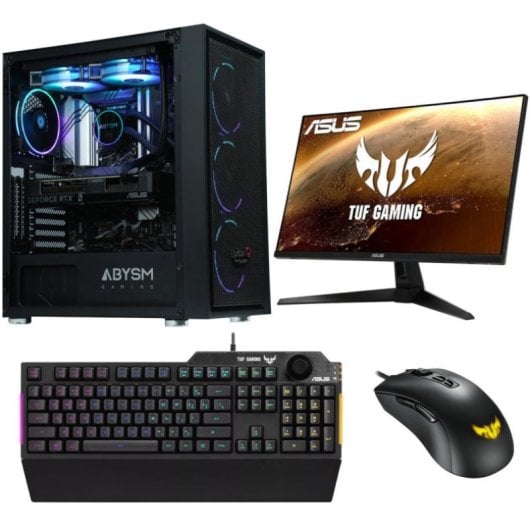 Epical-Q Pack Epic75 Intel Core i9-12900KF/32GB/2TB SSD/RTX 4060 + Monitor 27" FHD 165Hz + Combo TUF