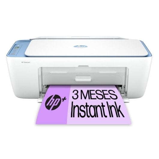 HP DeskJet 2822e Impresora Multifunción Color Wifi Blanca + 3 Meses de Impresión Instant Ink con HP+