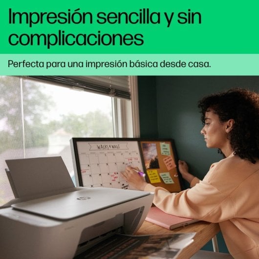 HP DeskJet 2822e Impresora Multifunción Color Wifi Blanca + 3 Meses de Impresión Instant Ink con HP+