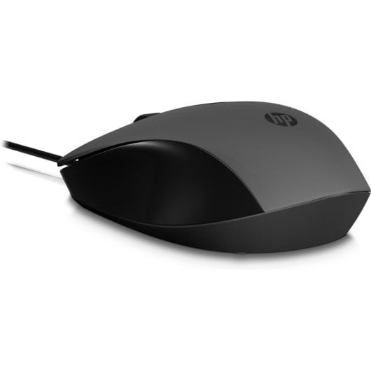 HP 150 Ratón con Cable USB 1600 DPI Negro