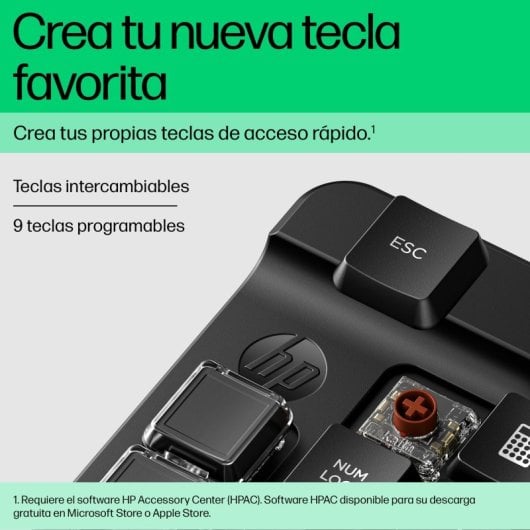 HP 430 Teclado Númerico Inalámbrico Programable