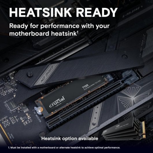 Crucial® T705 2 TB PCIe Gen5 NVMe M.2 SSD