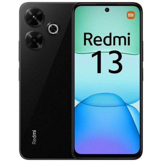 Xiaomi REDMI 13 4G 6GB 128GB 6.79" Negro Medianoche