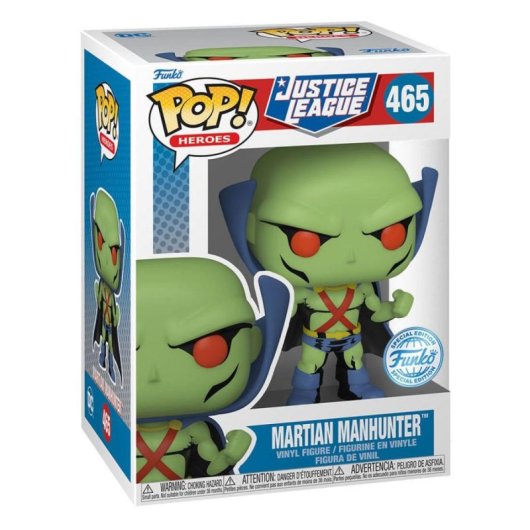 Funko Pop DC Comics Heroes Martian Manhunter