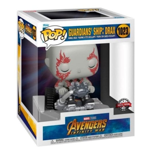 Funko Pop Deluxe Marvel Guardianes de la Galaxia Drax