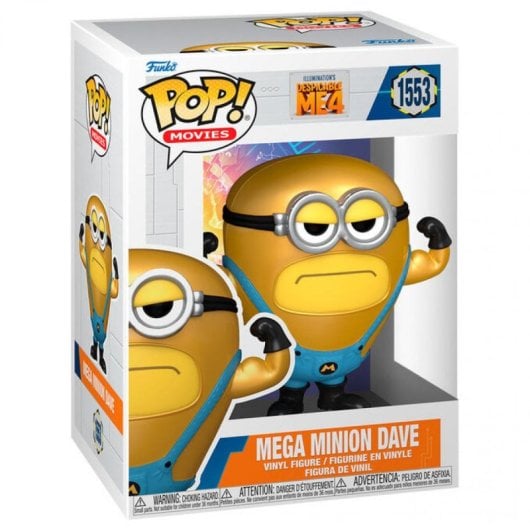Funko Pop Meu Malvado Favorito 4 Mega Minion Dave